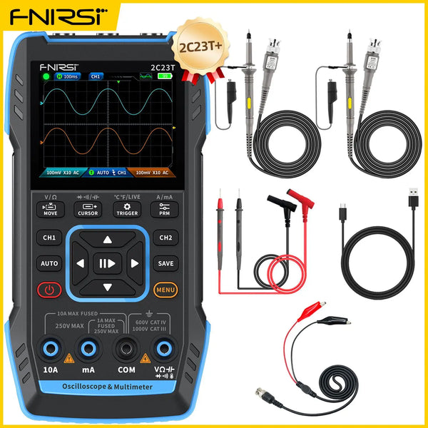 FNIRSI 2C53T 2C23T Oscilloscope Multimeter Signal Generator detail image 8