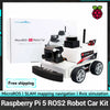 Raspberry Pi 5 ROS2 Robot Car Kit With TOF Lidar Support AI Visual Recognition SLAM Mapping Navigation El product image