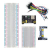 MB-102 Breadboard 400 830 Points Solderless PCB Prototype Board MB102 Power Module 65 Flexible Jumper Wir product image