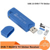 Mini Portable TV stick 820T2 Digital USB 2.0 TV Stick DVB-T + DAB + FM RTL2832U Support SDR Tuner Receive product image