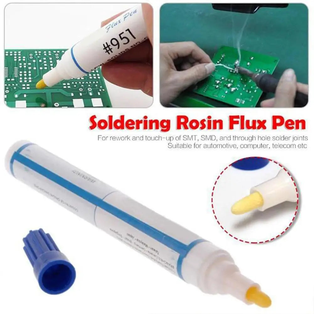 1/2/5pcs Soldering Flux Pen Low Solids No Clean For Solder Solar Cell Process Tool