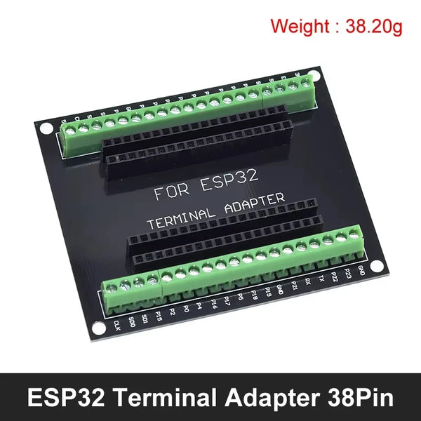 ESP32-WROOM-32U DevKitC WiFi Bluetooth IoT Development Board with 2.4G Antenna & Arduino+ Compatible for Wireless Programming