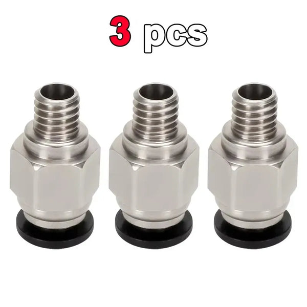 Pneumatic Fitting For Bambu Lab X1C X1 P1P P1S 3D Printer PTFE Tube 1.75mm Filament Extruder Bambulab AMS Pneumatic Connector