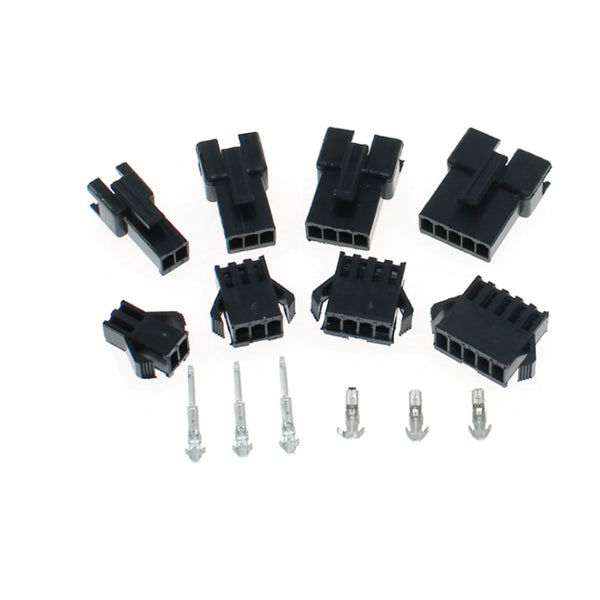 420PCS 2.5mm Pitch JST SM Connector 2 3 4 5 Pin Male/ Female Housing Plug Connector Assortment Kit