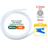 1/2/4M Bowden Extruder PTFE Tube for J-Head/Ender 3/Bambu Lab P1P AMS A1 Mini 1.75mm Filament ID 2/2.5mm OD 4mm Teflon Pipe