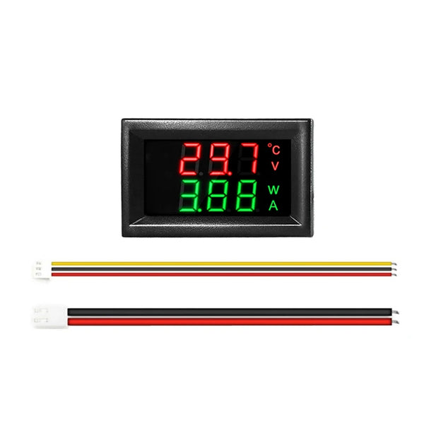 High Quality DC 100V 10A Voltmeter Ammeter Blue + Red LED Amp Dual Digital Volt Meter Gauge
