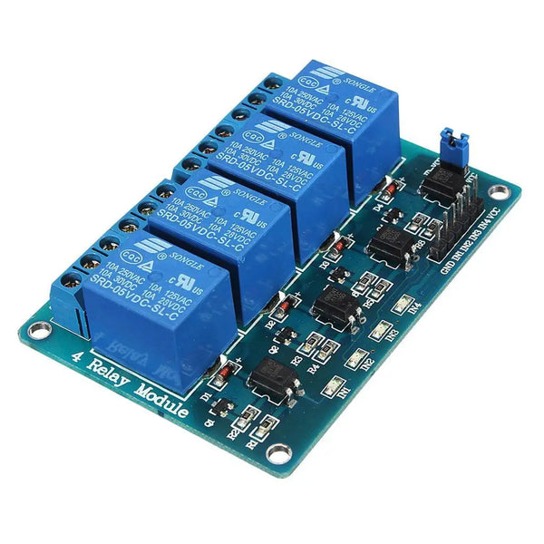 5V Relay Module for ARM Indicator 4 Channel Relay with Optocoupler detail image 5
