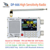 DP-666 DEEPELEC TEF6686 Radio Full Band FM AM LW MW SW Kurzwellen ESP32 RDS 2,8 Zoll IPS LCD