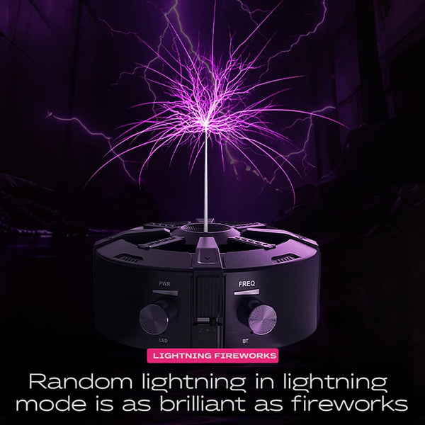 Tesla Coil Bluetooth Music Box Arc Generator Artificial Lightning Touchable Teaching Demonstration Experi product image