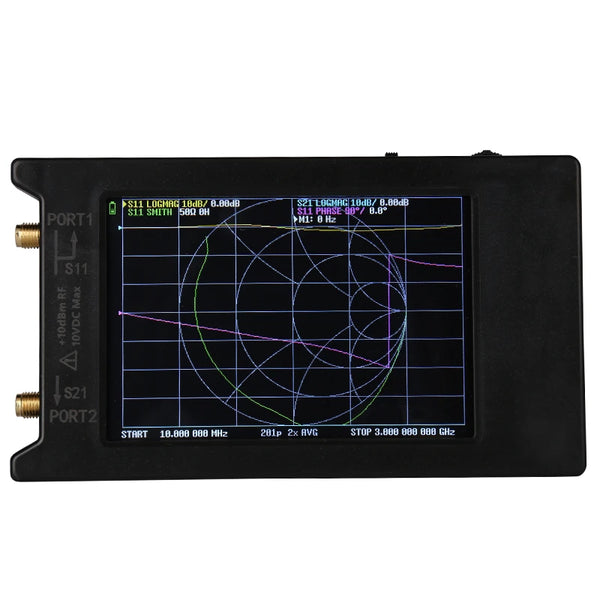 Latest Version 0.3.2 LiteVNA-64 50KHz ~ 6.3GHz LiteVNA 3.95" Touch Screen Vector Network Analyzer HF VHF UHF Antenna Analyzer