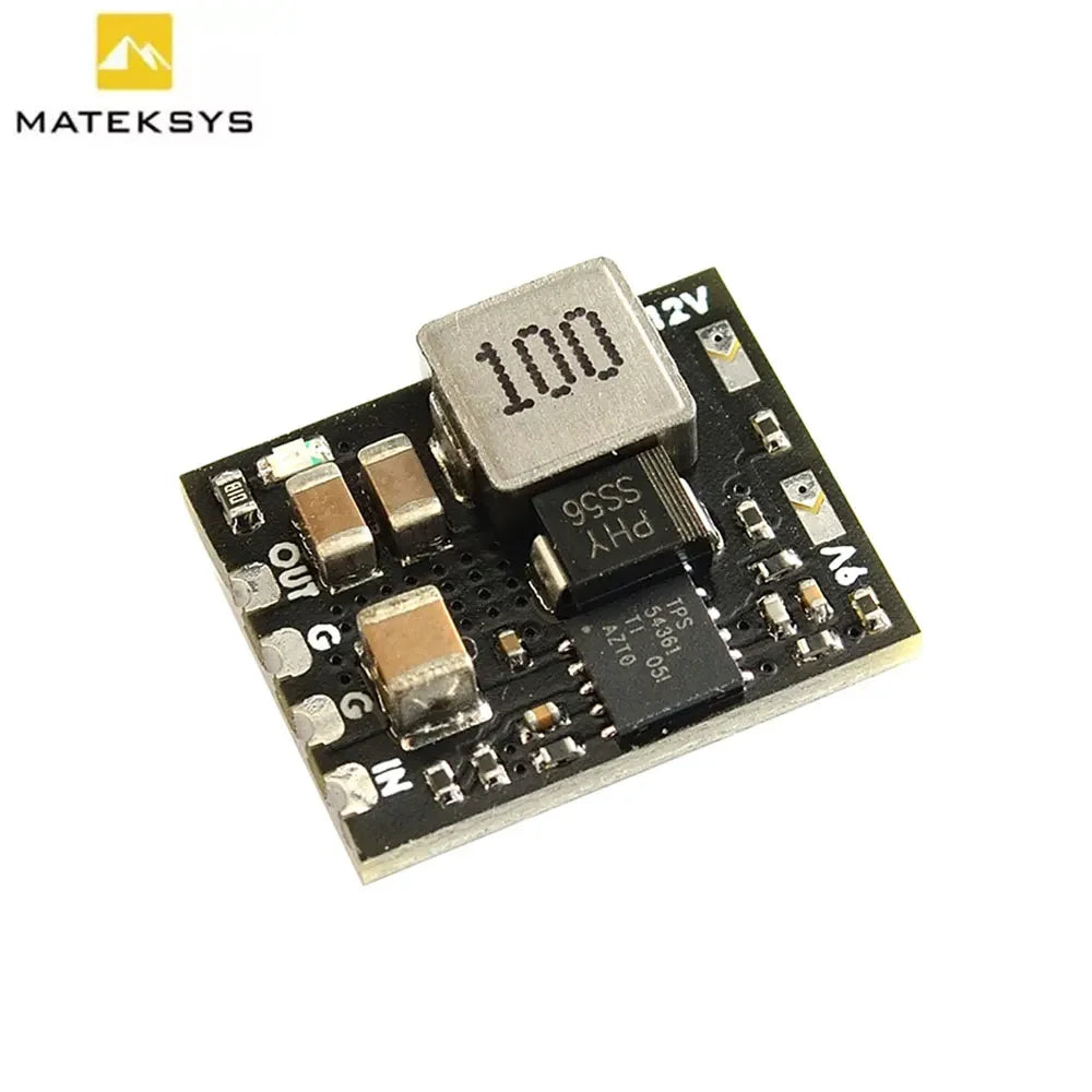 MATEK MICRO BEC 6-60V TO 5V/9V/12V-ADJ MBEC12S Step-Down Regulator Module For RC Model Airplane Helicopter FPV Racing Drone