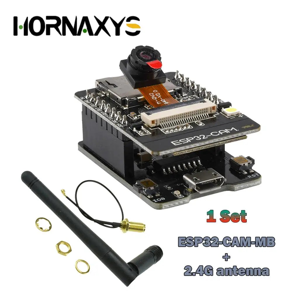 ESP32-CAM ESP32-CAM-MB MICRO USB ESP32 Serial to WiFi Development Board CH340 CH340G 5V Bluetooth+OV3660 product image