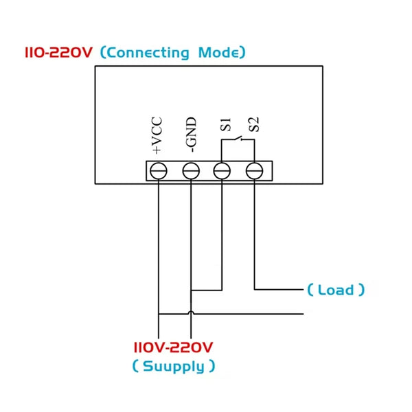 W3230 Mini Digital Temperature Controller 12V 24V 220V Thermostat Regulator Heating Cooling detail image 5