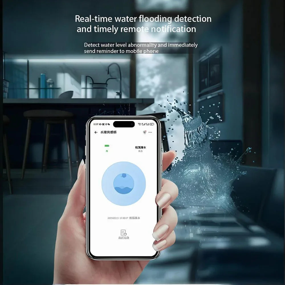 Advanced Zigbee Rain Sensor for Wireless Outdoor Rain Detection,Water Leak Sensor,Linkage detail image 3