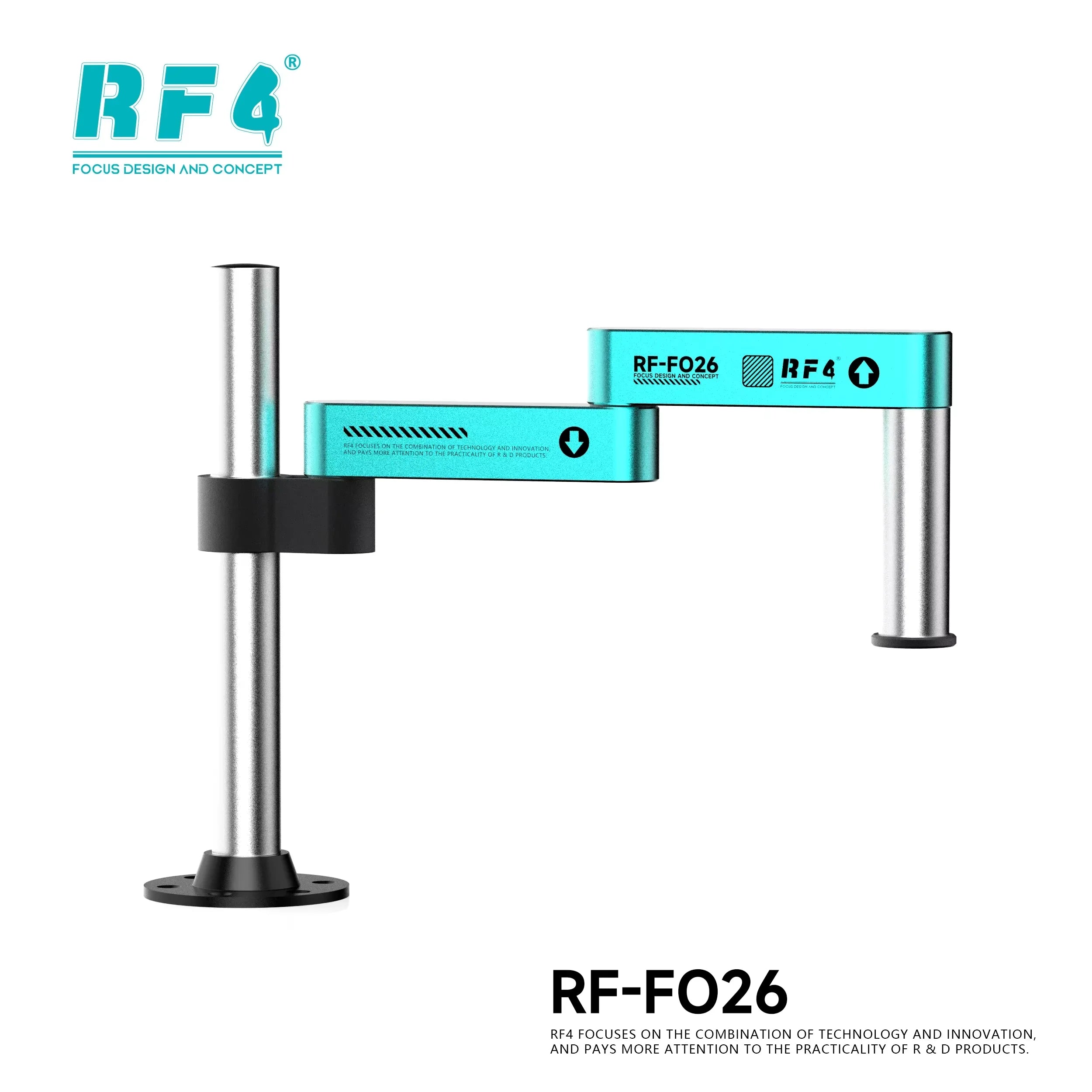 RF4 Rotating Microscope Folding Universal Stand FO24 FO25 FO26 Swing Arm For Stereo detail image 5