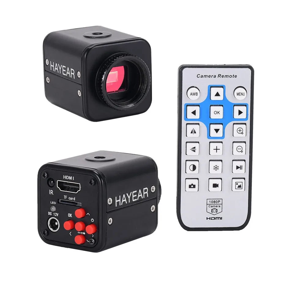 HAYEAR 16MP FHD Microscope Camera 1080P HDMI Mini Industrial Camera Digital Magnifier Support TF Card for product image