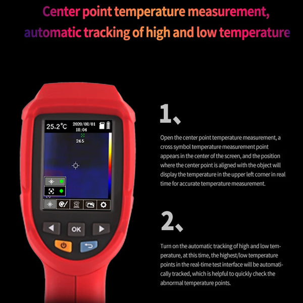 UNI-T Thermal Imager UTI32 High Temperature Thermal Imaging Camera Thermographic Camera detail image 5