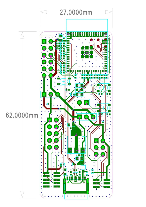 Espressif ESP-Prog-2 Debugger Serial Communication, JTAG In-Circuit Debugging, Firmware Auto detail image 5