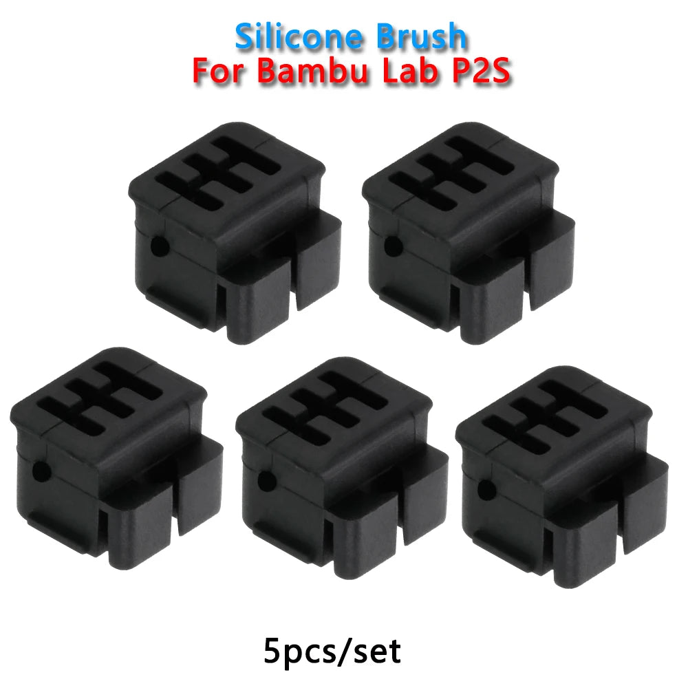 Nozzle Wiper For Bambu Lab H2D/H2C/P2S Silicone Brush High Quality Hotend Nozzles Cleanning Tool For Bambulab P2S Cleaner Parts