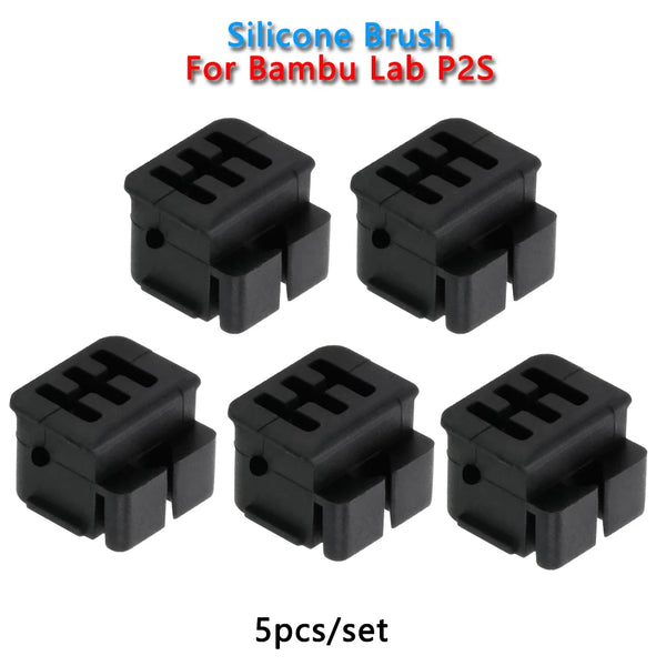 Nozzle Wiper For Bambu Lab H2D/H2C/P2S Silicone Brush High Quality Hotend Nozzles Cleanning Tool For Bambulab P2S Cleaner Parts