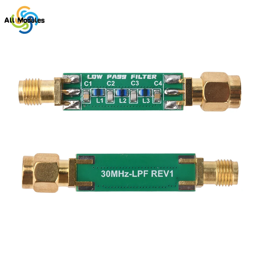 30MHz LPF Low Pass Filter Module for Clear AM Shortwave Radio Signal Reception with Enhanced SNR High Quality