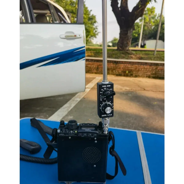 Small Whip 30W QRP QRGP Shortwave HF Antenna 3.5MHz-30MHz Tuned For MCHF Yaesu FT-817 8188 detail image 6