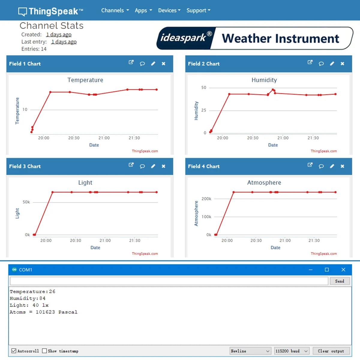 ESP32 Weather Station Weather Instrument Kit WiFi+BT Integrated 0.96'' OLED DHT-11 BMP-180 detail image 5