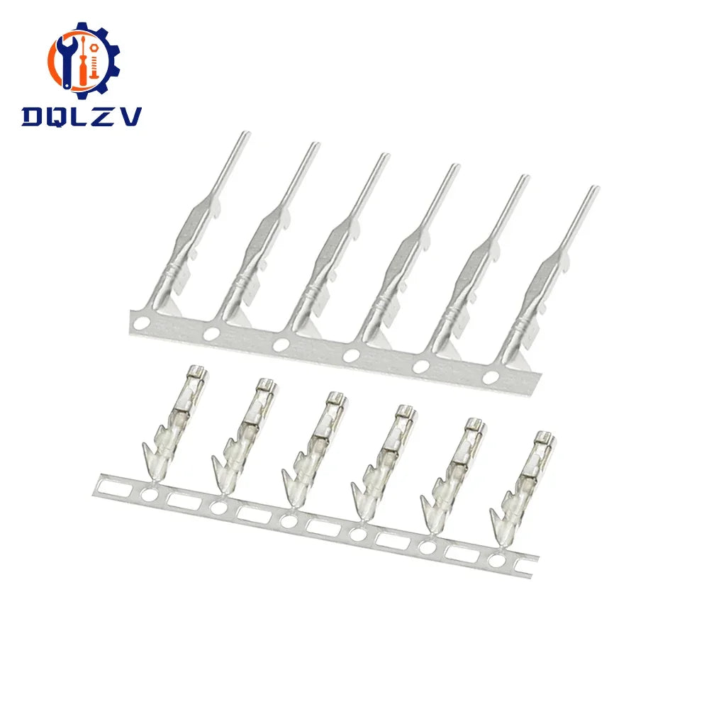 Dupont Male and Female Pins Connector Crimping Terminal Kit fit for 2.54mm Connector Housing Jumper Wire Cable DIY Kit