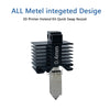 For Bambu Lab P1S Hotend Bambulab X1C Nozzle P1S P1P X1 Printhead Hardened Steel Integrated Design Prevents Material Leakage