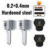 For Bambu Lab A1/A1MINI Nozzle Hardened steel Integrated A2L Hotend Kit High-Precision A1 Nozzles Same As Original High Quality
