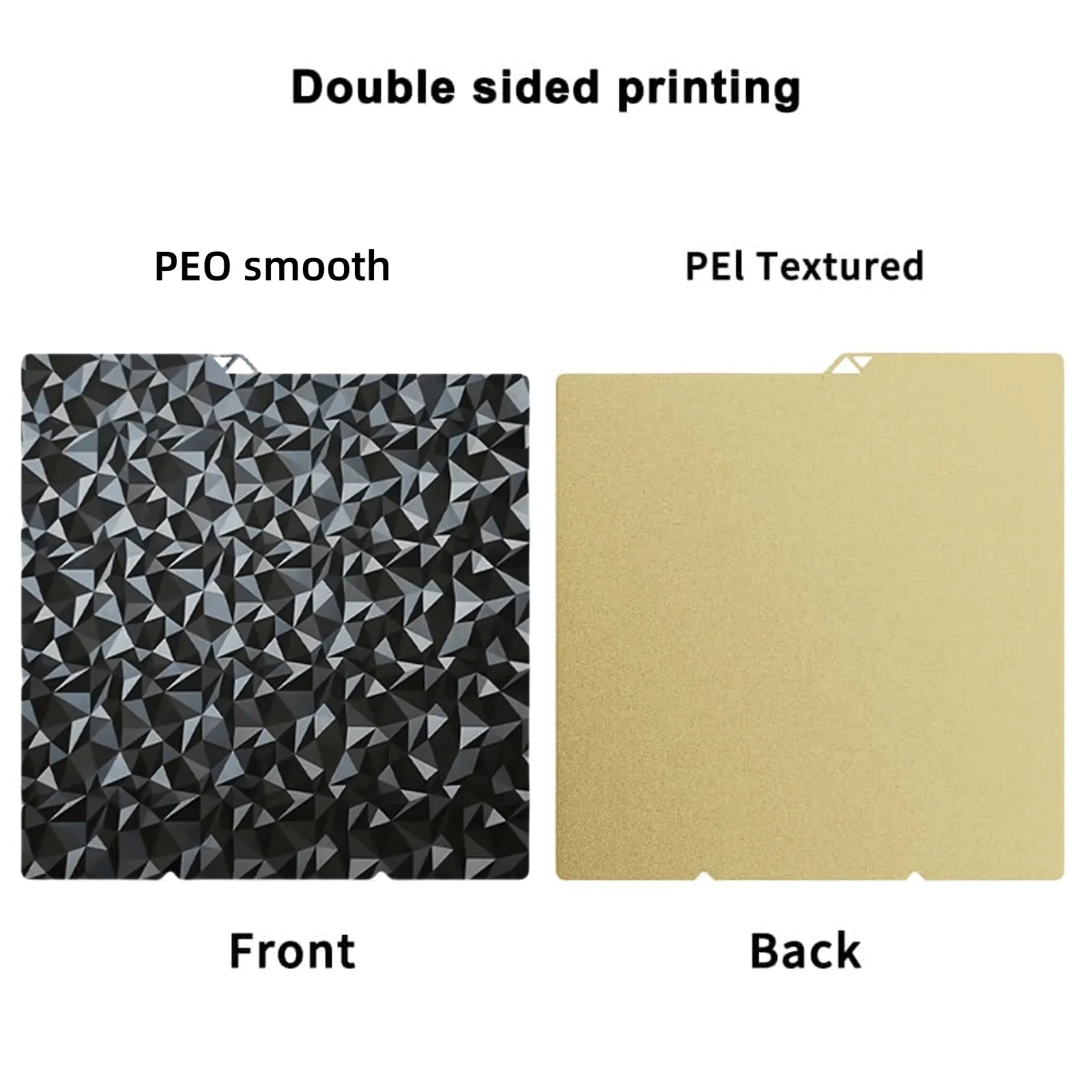 PEI Textured 264x276mm Build Plate For Anycubic Kobra X Plate Kobra S1 Combo Spring Steel Sheet For Anycubic KX 3D Printer Parts