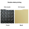 PEI Textured 264x276mm Build Plate For Anycubic Kobra X Plate Kobra S1 Combo Spring Steel Sheet For Anycubic KX 3D Printer Parts
