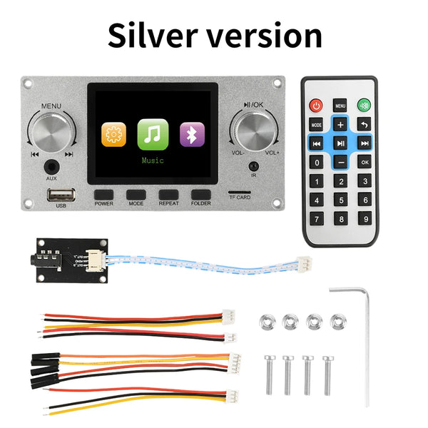 2.8-inch TFT Amplifier Bluetooth DC 4.5-5.0V 5W MP3 Decoder Board Car Audio USB TF FM Radio detail image 8