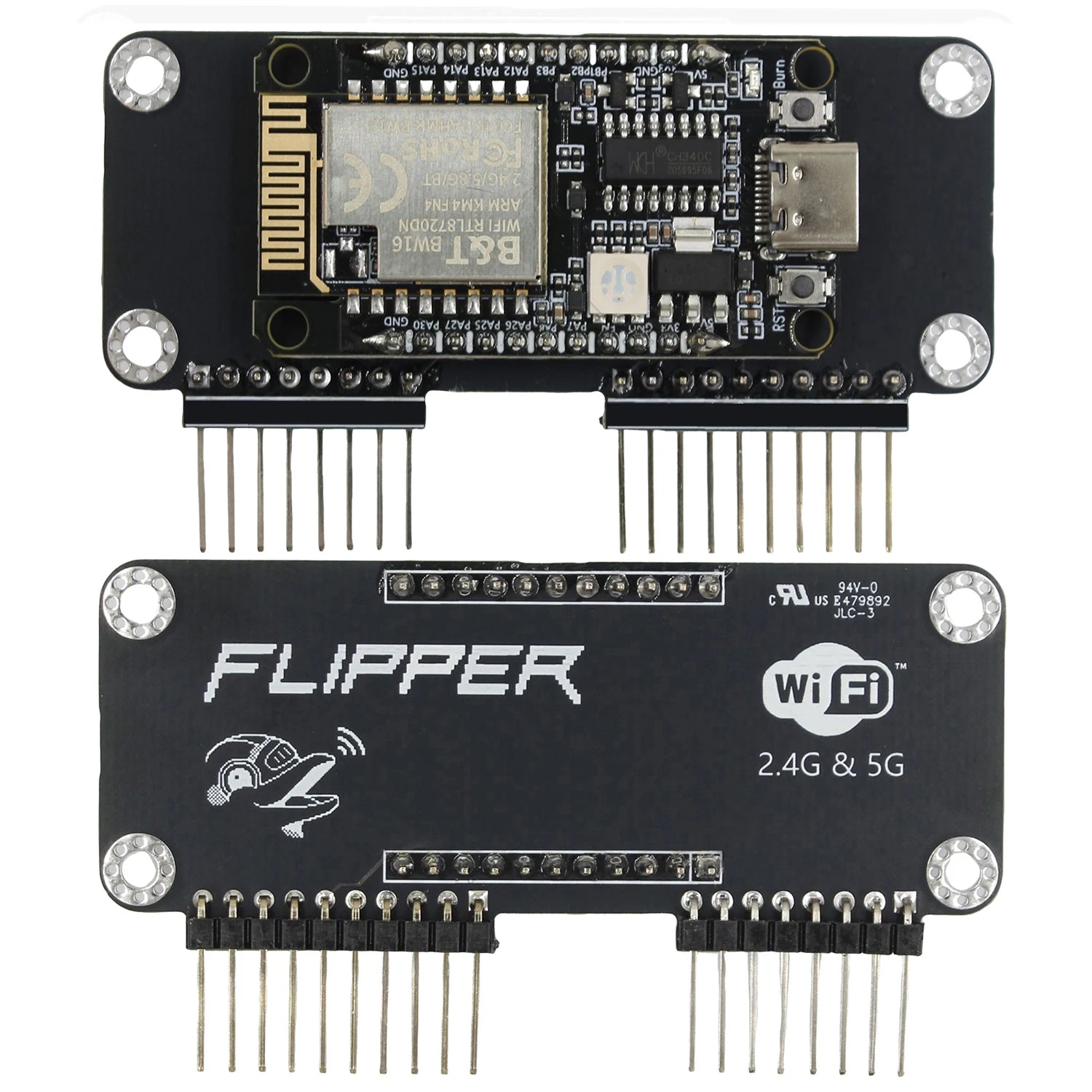 Flipper Zero BW16 5G WiFi Deauther Module Dual Band 2.4GHz 5GHz Pre-Flashed Firmware Compact detail image 7
