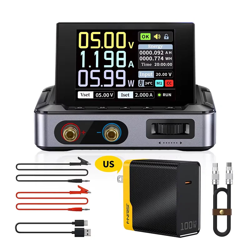 FNIRSI DPS-150 Laboratory DC Power Supply, CNC Adjustable 30V 5A Digital Display Micro detail image 9