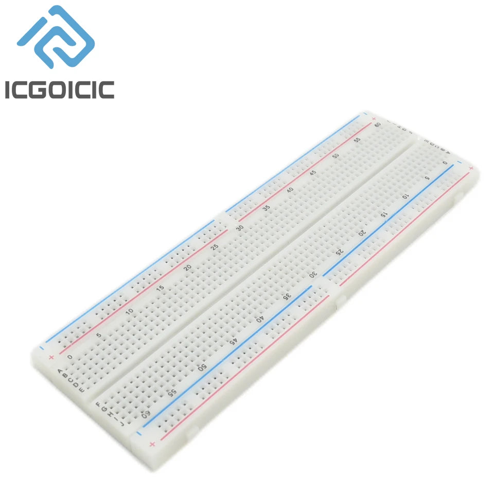 1-10PCS Breadboard 830 Point PCB Bread Board MB-102 Prototype PCB Solderless Breadboard detail image 4