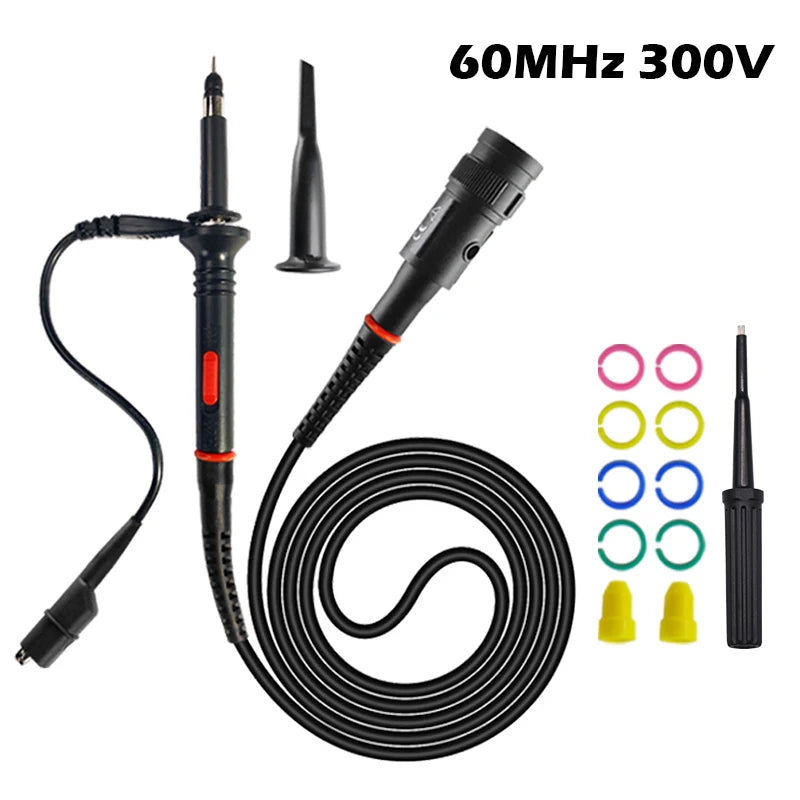 Oscilloscope Probe Kit 60MHz 1X 10X Mayitr High Precision Oscilloscope Multimeter Tester detail image 7