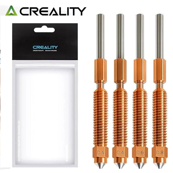 Creality "Unicorn" K2 Plus Quick-Swap Nozzle Kit 0.2/0.4/0.6/0.8mm Nozzle for K2/K2 Plus/K2 Pro/HI Upgraded 3D Printer Nozzles