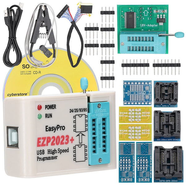 EZP2023+ High-Speed USB SPI Programmer Support 24/25/93/95 EEPROM 25 Flash Bios Chip Support PC Programme product image