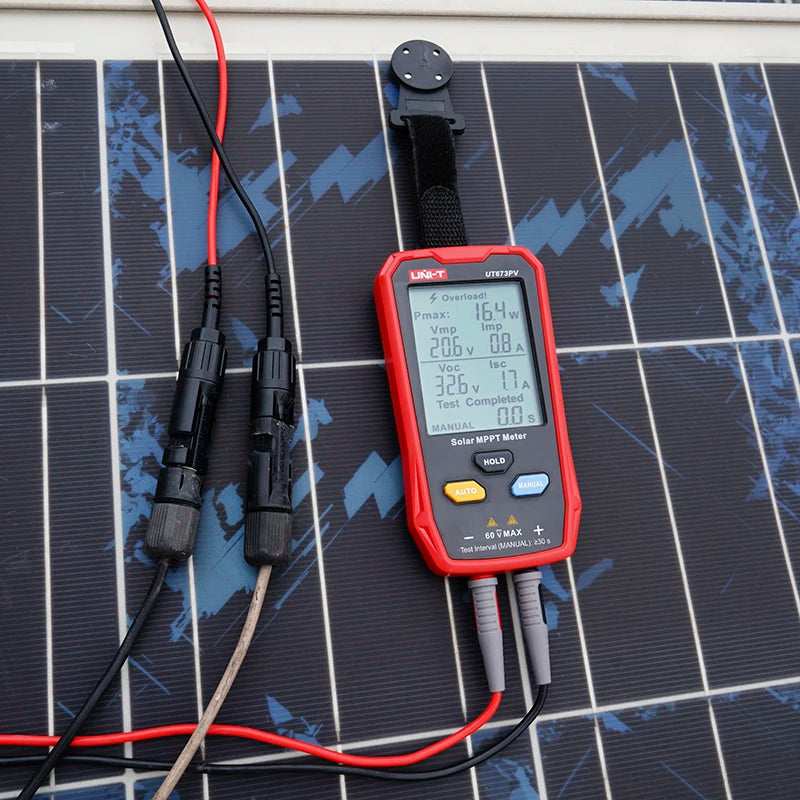 UNI-T Solar MPPT Meter UT673PV 5~800W PV Module Maximum Power Tester Open Circuit Voltage detail image 5