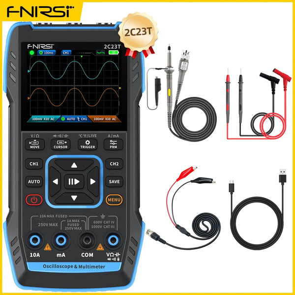 FNIRSI 2C53T 2C23T Oscilloscope Multimeter Signal Generator detail image 7