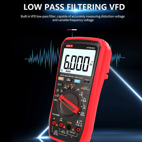 UNI T Professional Digital Multimeter Tester UT15B MAX 1000V AC DC Voltage Meter Capacitor detail image 3