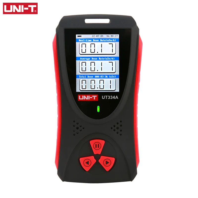 UNI-T Radiation Dose Tester UT334A Dosimeter Geiger Counter X-ray Beta Gamma Detector product image