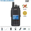 TYT MD-UV390 Plus DMR Digital Walkie Talkie 5W/10W GPS AES256 Encryption Optional IP67 Waterproof VHF UHF 3000 LCD MDUV390 Radio