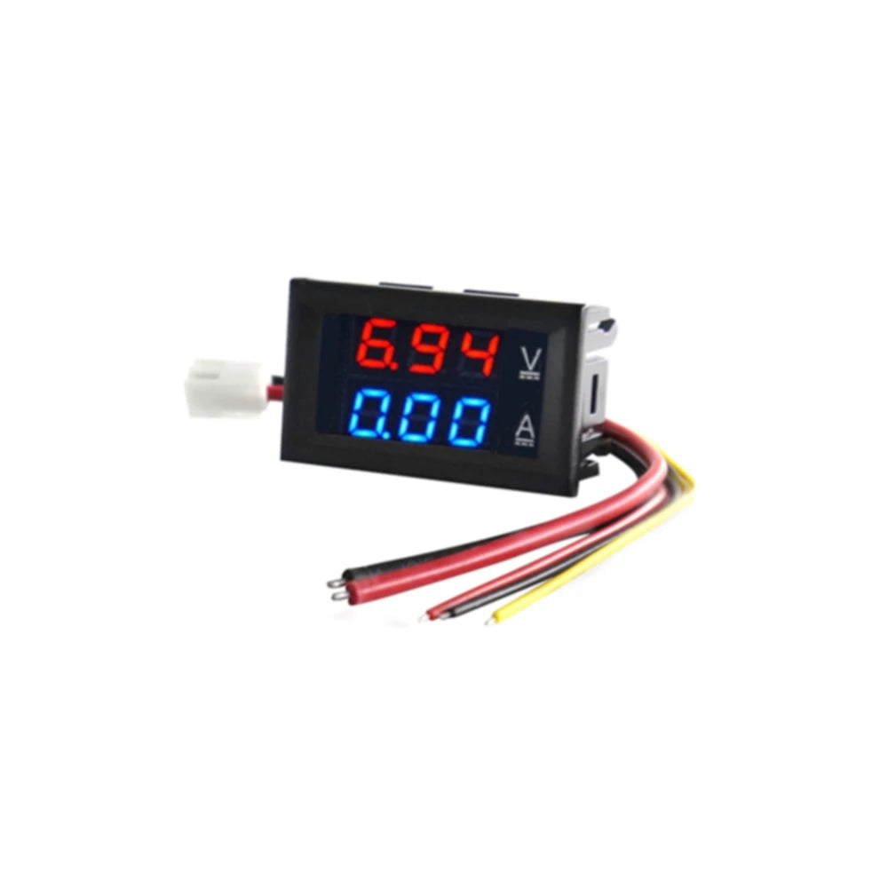 High Quality DC 100V 10A Voltmeter Ammeter Blue + Red LED Amp Dual Digital Volt Meter Gauge
