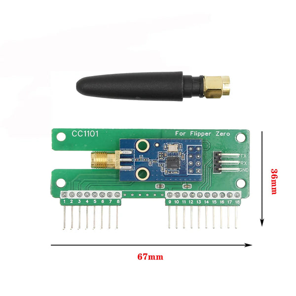 For Flipper Zero WiFi CC1101 433Mhz Development Board Lightweight WiFi Esp32 Development detail image 6