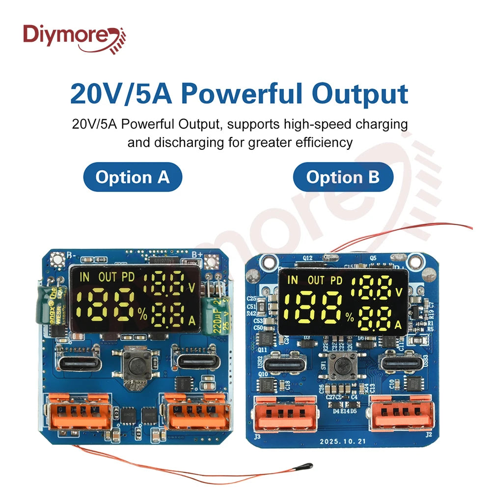 4S 20V 5A Buck-Boost Module Charge/Discharge Integrated Bidirectional Fast Charging High Power Output Lit product image
