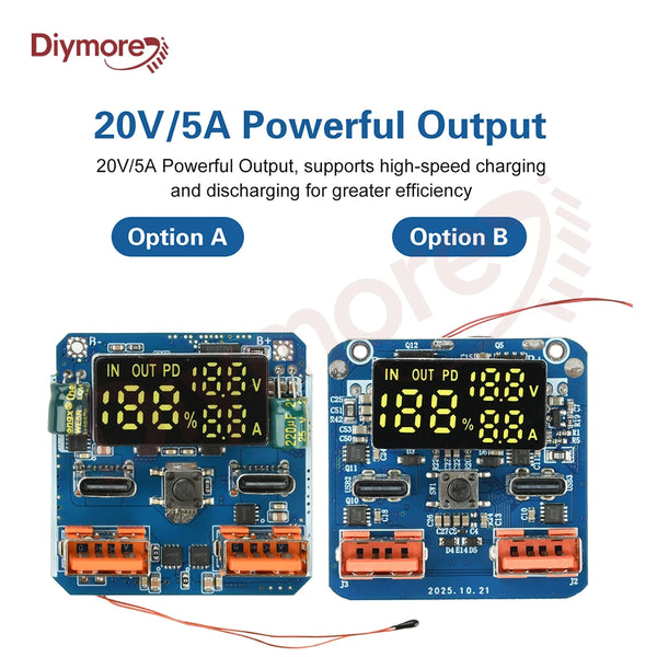 4S 20V 5A Buck-Boost Module Charge/Discharge Integrated Bidirectional Fast Charging High Power Output Lit product image