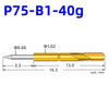 20/100PCS Spring Test Pin P156-B P125-B P100-B P160-B PL75-B PM75-B P75-B PL50-B P50-B P100-B1 P75-B1 P50-B1 Test Probe Pogo Pin