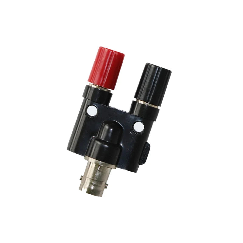 Hantek BNC Banana Plug Adapter for Oscilloscope Tools Multimeter Accessories HT311 Dual-Jack Female Coaxial Connector
